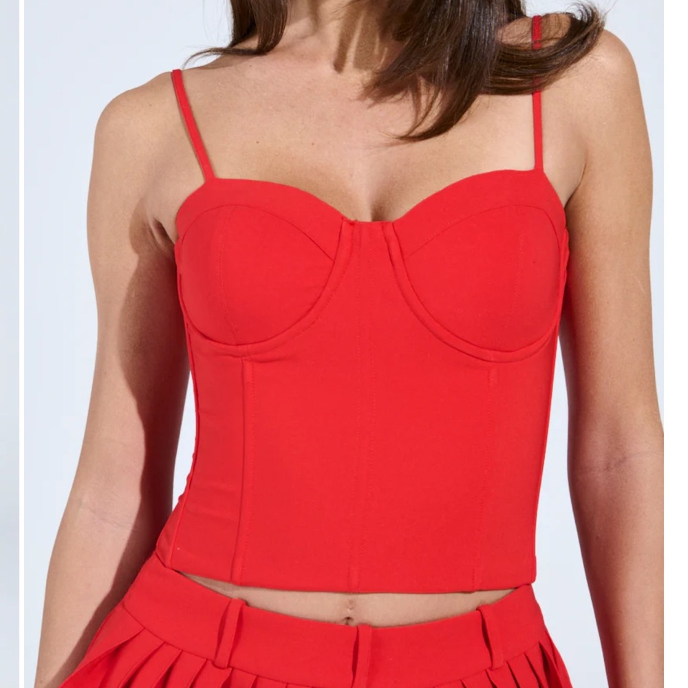 Red Bustier corset ❤️
